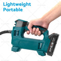 Cordless Portable Tyre Inflator Pump for Makita 18V Battery (Battery Charger)