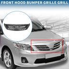 Front Hood Bumper Grille for Toyota Corolla (2010) Black