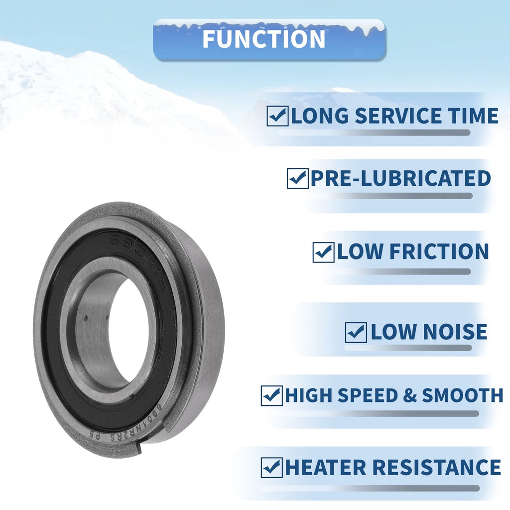 Deep Groove Ball Bearing 12x24x6mm for Scooter Skateboard (6901NR2RS)
