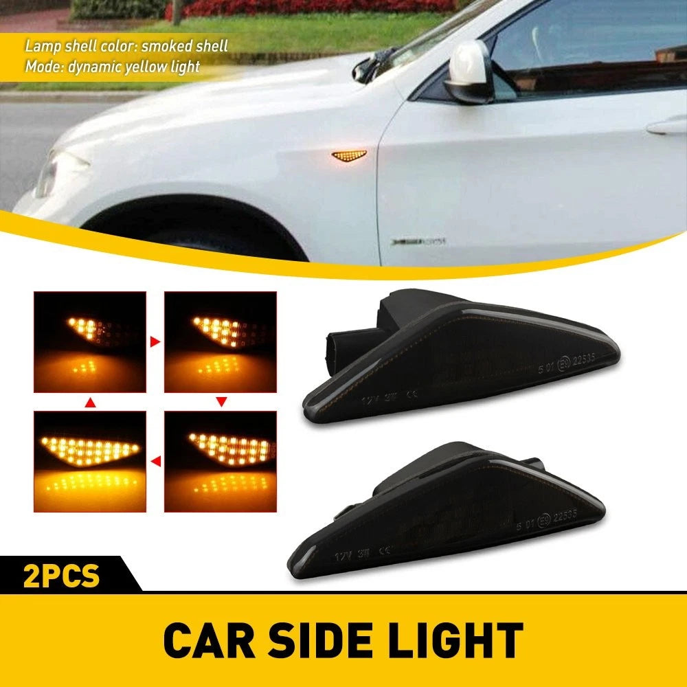 LED Indicator Side Marker Light Repeater for BMW F25 E70 E71 (2011–2017)