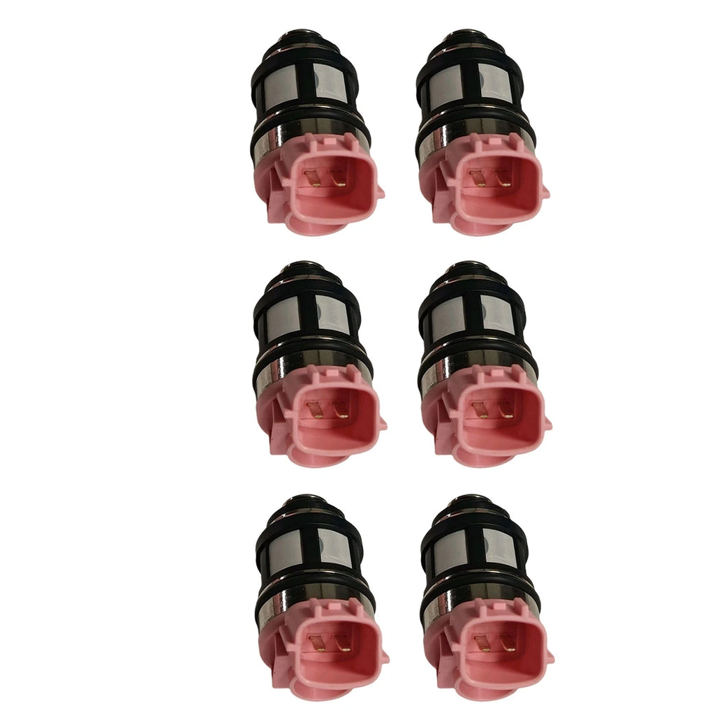 Set of 6 Fuel Injectors for Nissan Frontier Pathfinder Xterra (1996–2004)