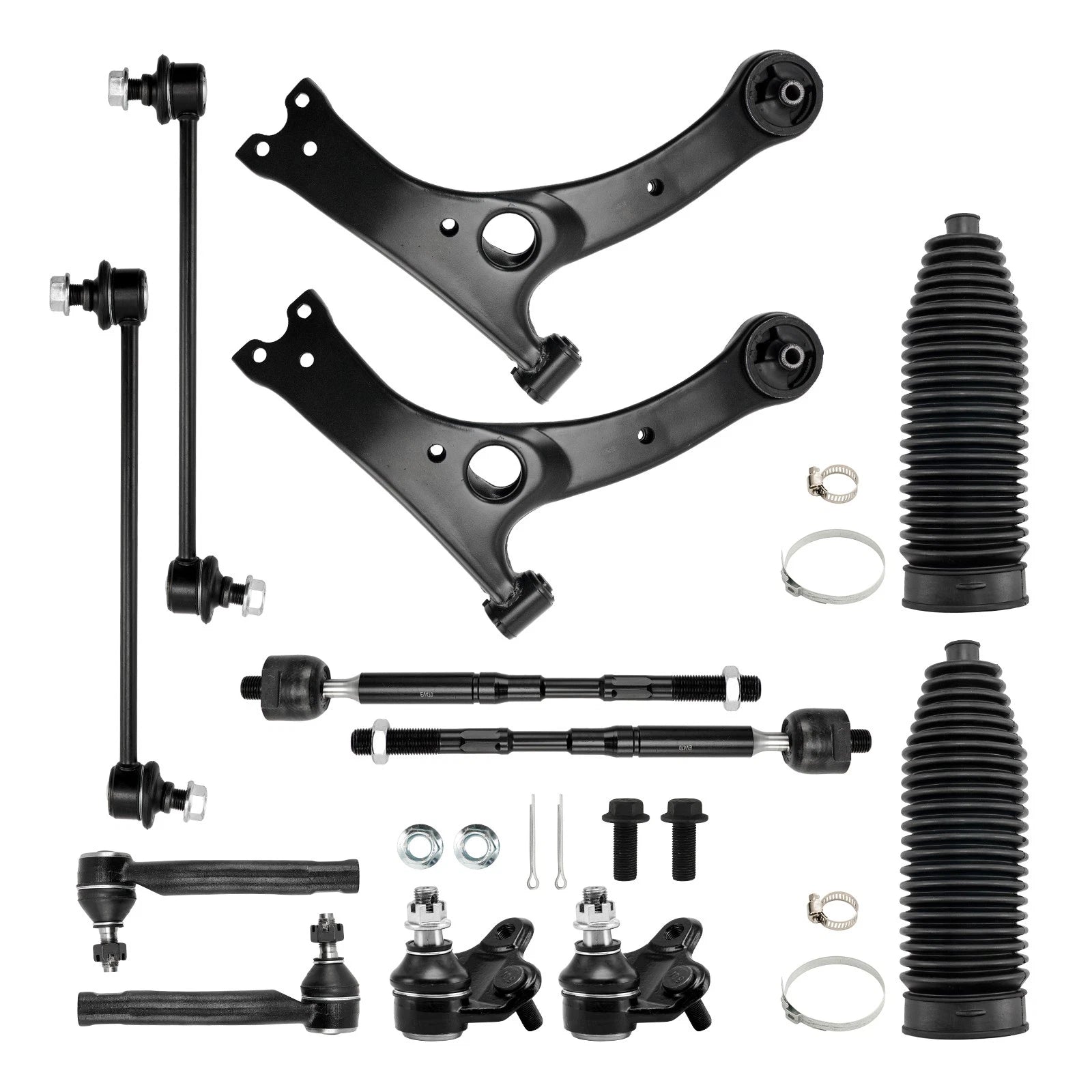 12pc Front Suspension Kit for Toyota Corolla (2003–2008)