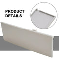 Vanity Mirror Cover 1pc for Sunvisor Grey Dirt-resistant