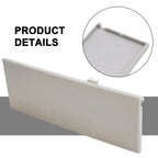 Vanity Mirror Cover 1pc for Sunvisor Grey Dirt-resistant