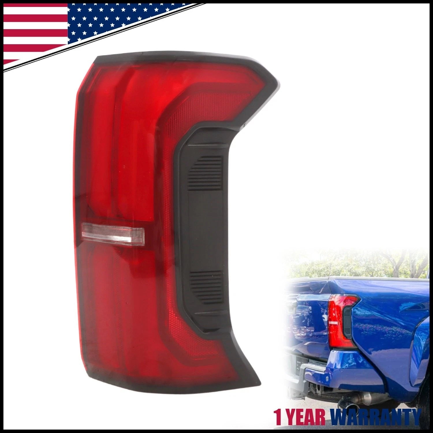LED Tail Light Brake Stop Lamp for Toyota Tacoma (2024–2025)
