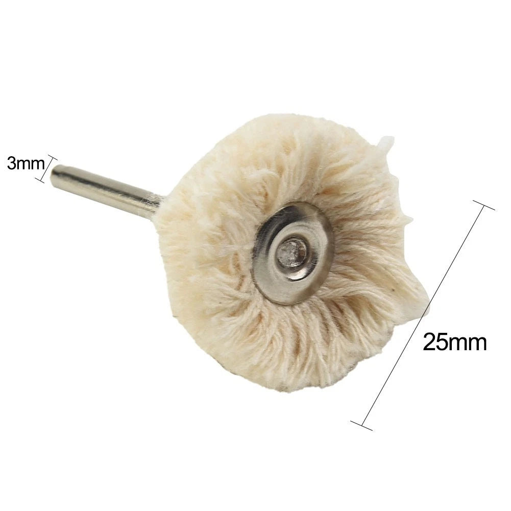 10pcs Polishing Buffing Wheel Pads for Car Motorcycle Drill (1 Inch)