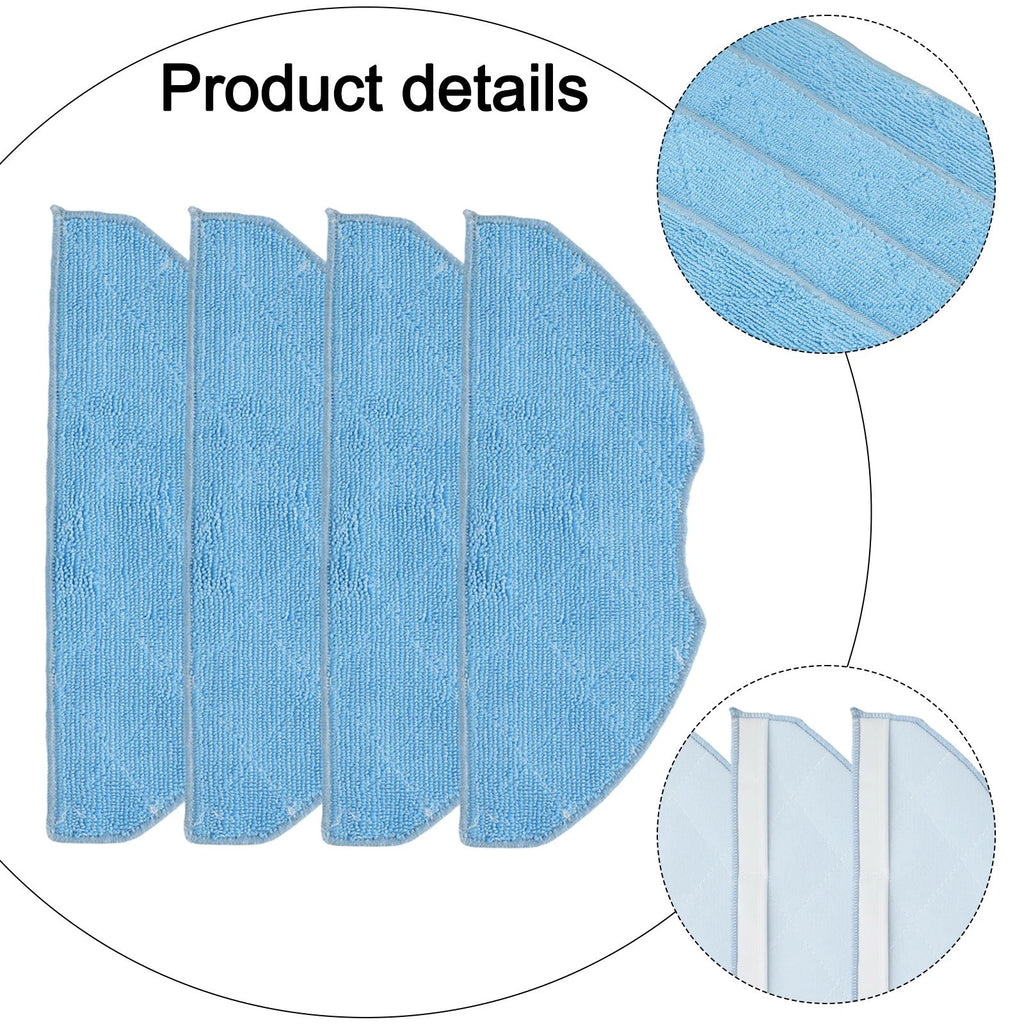 Microfiber Mop Cloth Kit for Tapo RVA300 (4 or 10 Piece Set)