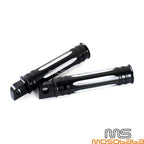 CNC Black Foot Pegs for Harley Dyna Sportster