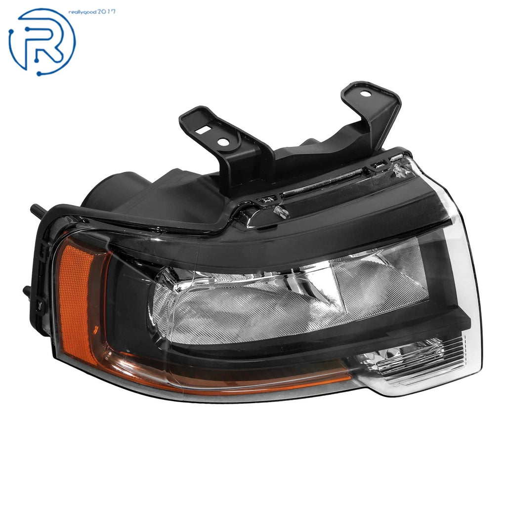 Halogen Headlight for Ford Expedition (2015-2017) Right Side Black