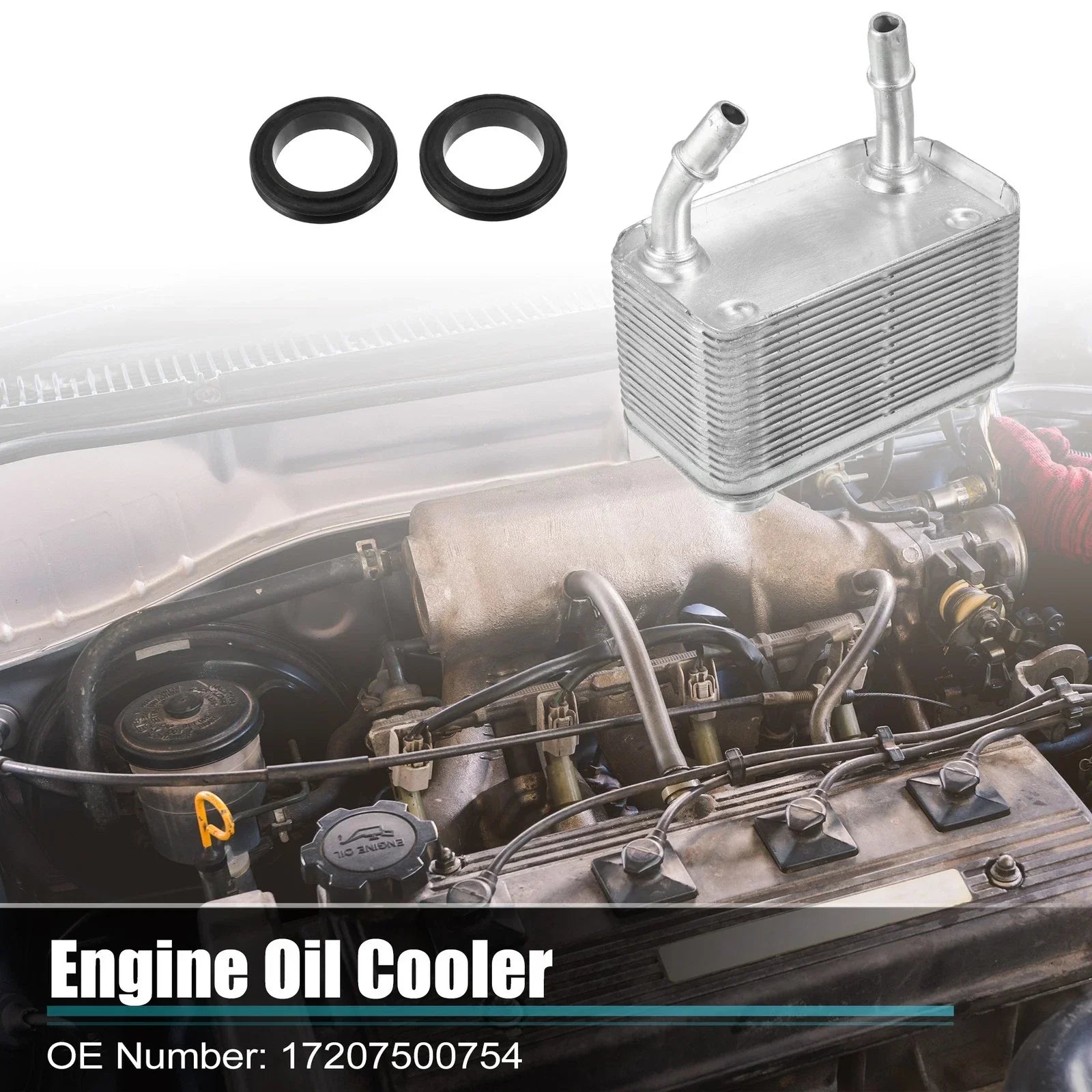 Engine Oil Cooler Housing with Gasket Assembly for BMW X5