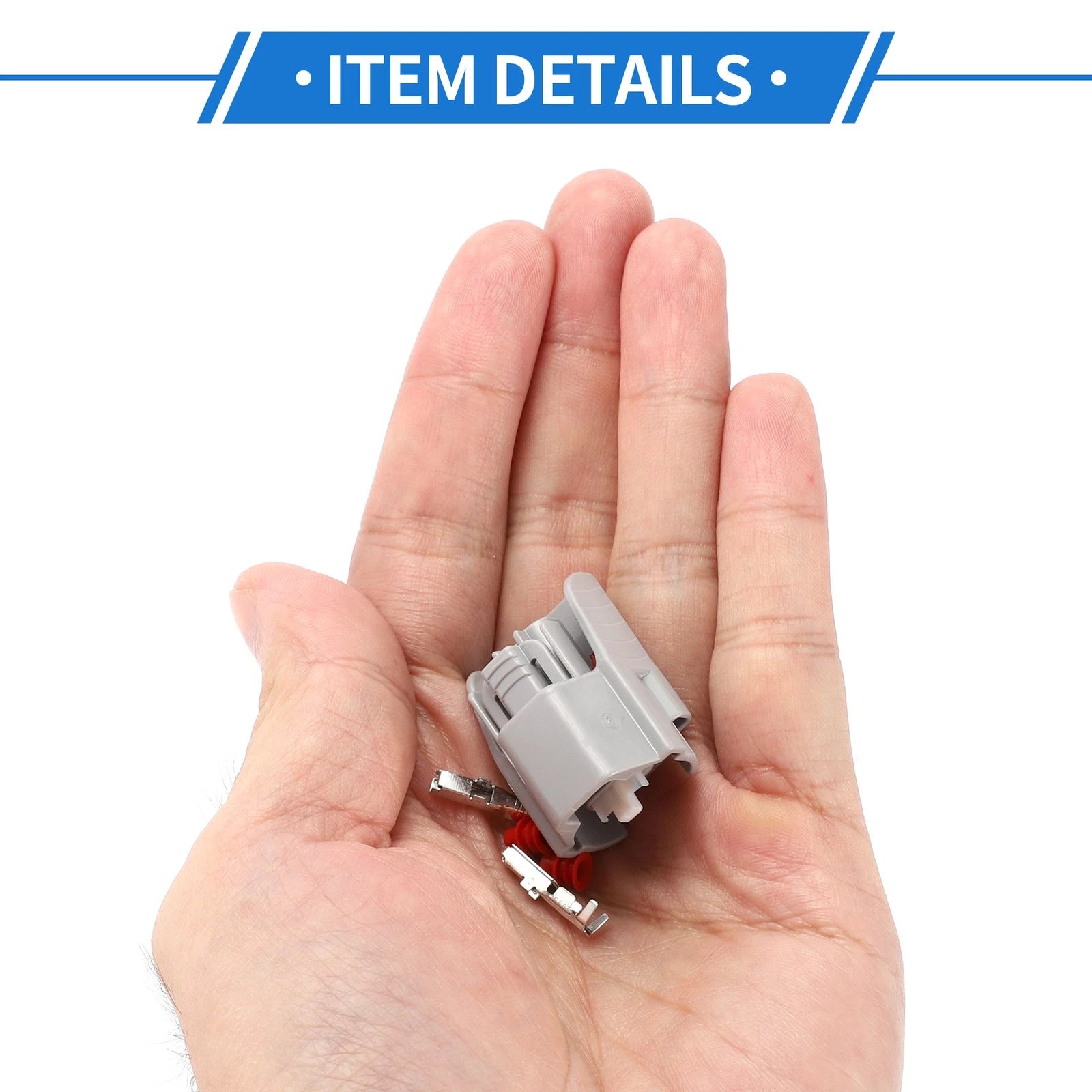 2 Pin Fuel Injector Connector Plug for Toyota 