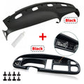 Dash Bezel & Dashboard Cover Overlay for Dodge Ram Pickup (1998–2002)