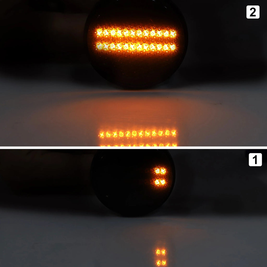 2X Side Marker Turn Signal Light NO.NH5251120C for Mazda MX-5 (1990–1998)