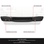 Rear Bumper for Nissan NV1500 NV2500 NV3500 (2012–2021) w/ Parking Sensor Holes