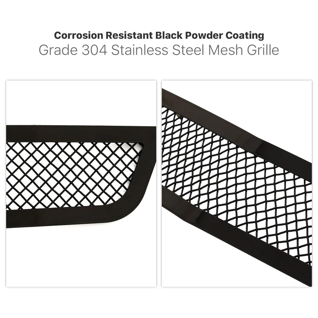 Stainless Black Bumper Mesh Grille for Cadillac ATS (2013-2014)