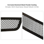 Stainless Black Bumper Mesh Grille for Cadillac ATS (2013-2014)