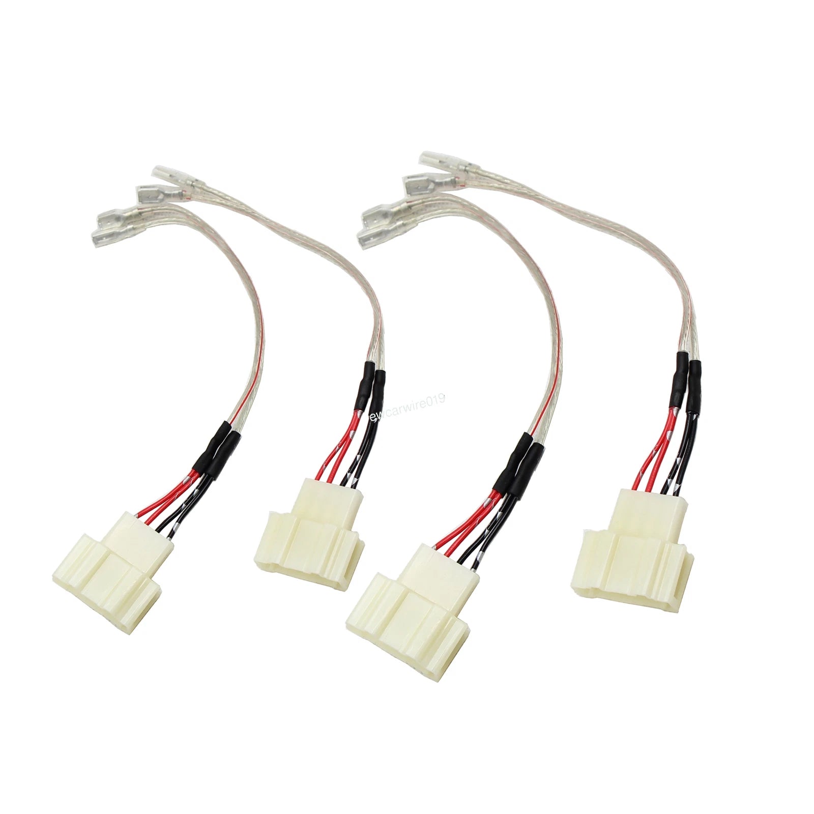 Set of 4 Door Speaker Wire Harness Adapters for VW Beetle GTI Golf Passat