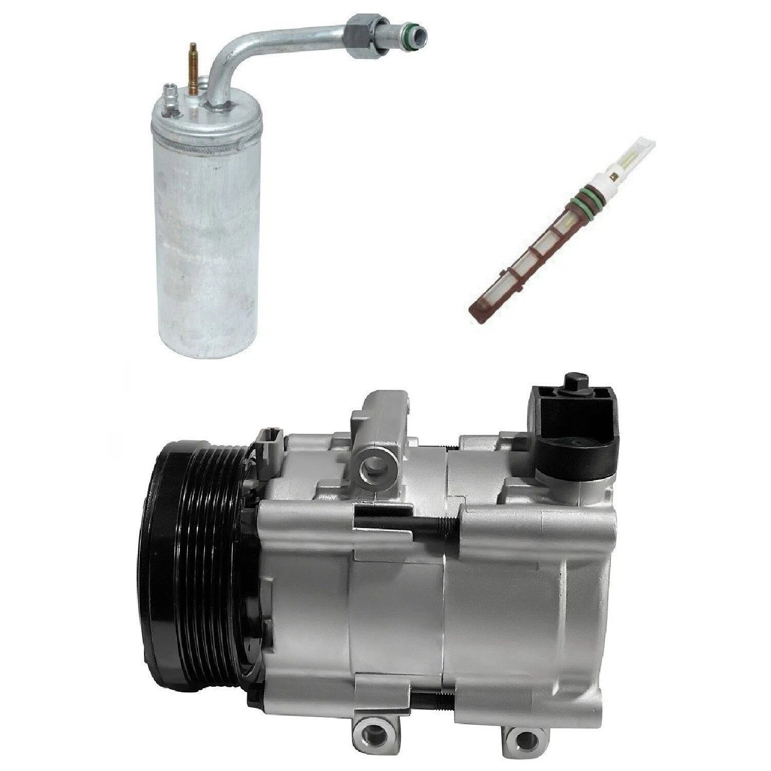 A C Compressor Kit for Ford F-550 Super Duty 6.8L (2006–2006)