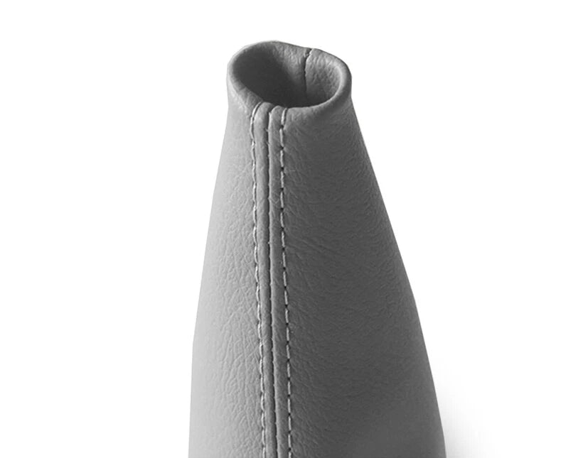 Leather Manual Shift Boot Cover for Nissan Xterra (2002–2006) Gray