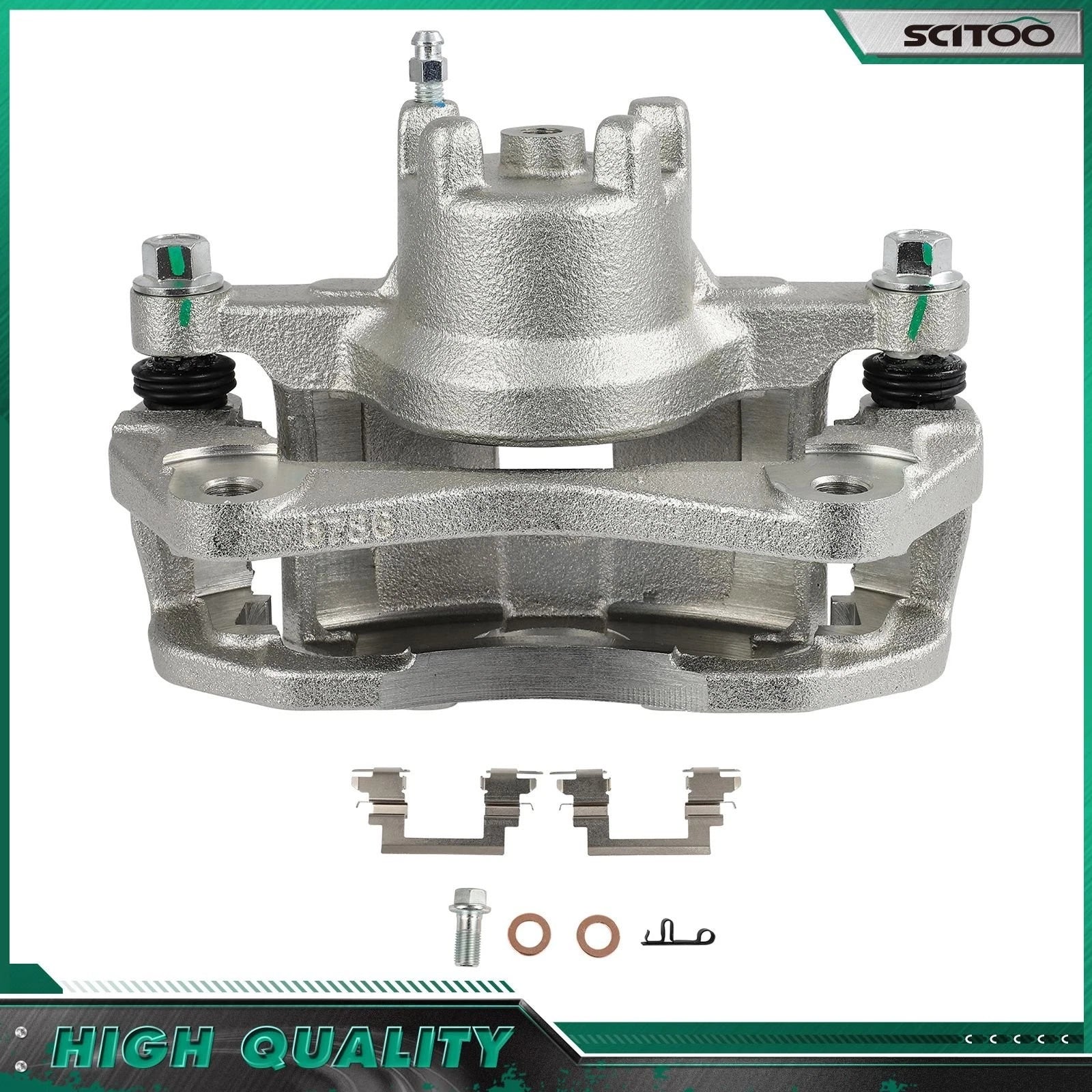 Front Left Brake Caliper w/ Bracket for Mitsubishi Lancer (2013–2015)
