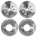 Front and Rear Disc Brake Rotors for Ford F-250 Super Duty (2005–2007)