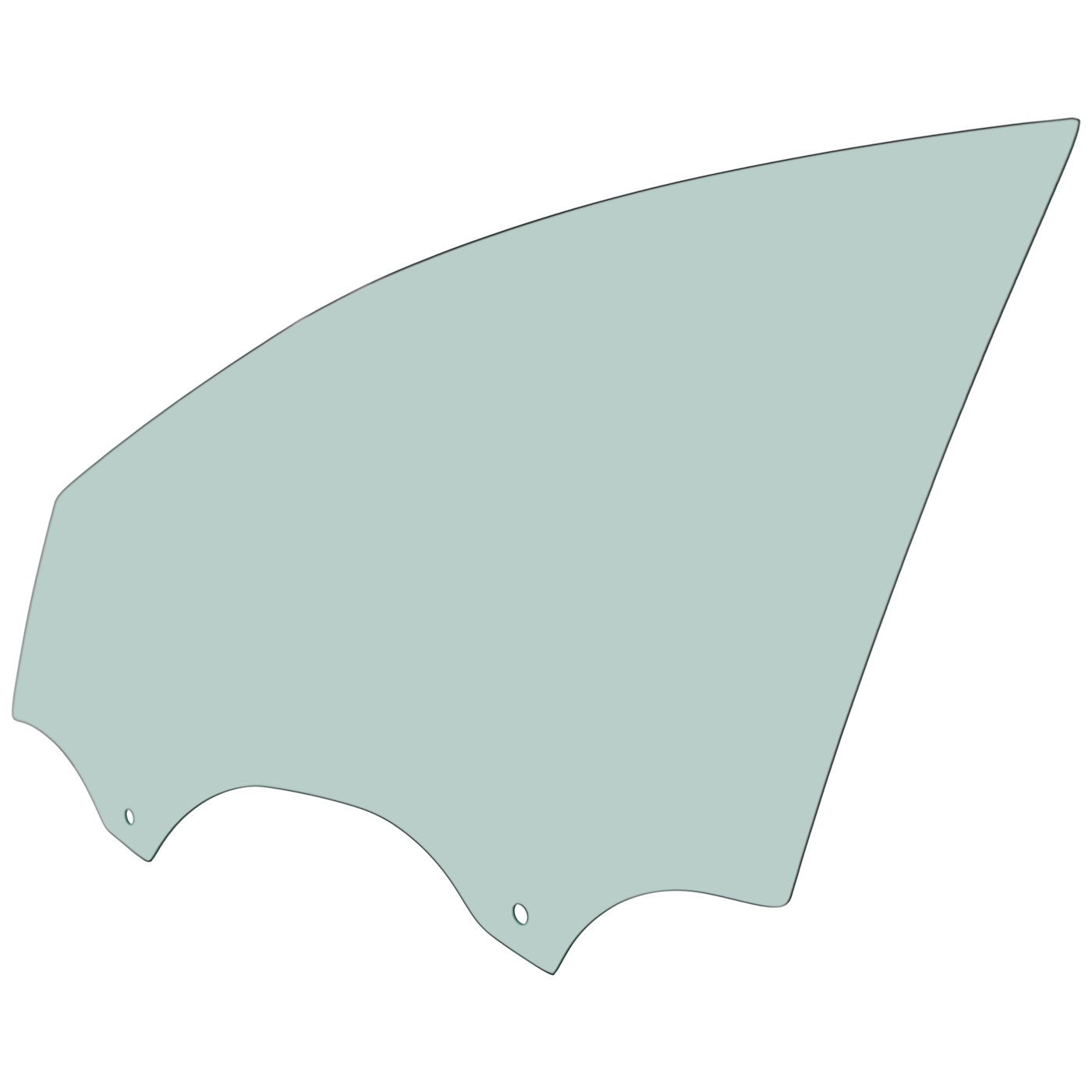 Front Driver Left Door Glass for VW Golf R (2015–2021)