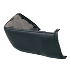 Replacement Matte/Textured Driver Rear Bumper End w/o Park Assist Sensor Holes