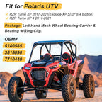 Left Wheel Bearing Carrier & Bearing Ring Kit for Polaris RZR Turbo XP (2017–2021)