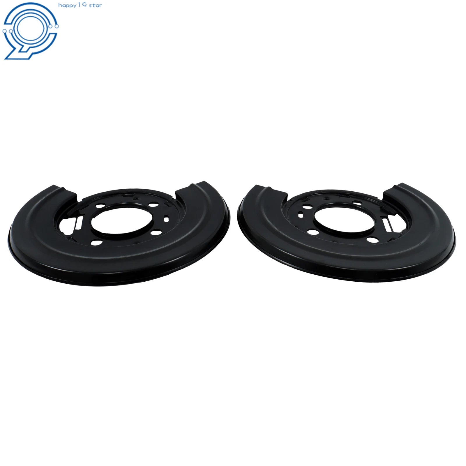 Set of 2 Rear Brake Dust Shields for Ford F-250 (2005–2010)