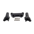 3.5" Straight Handlebar Riser & Top Clamp for Harley Dyna, Road Glide