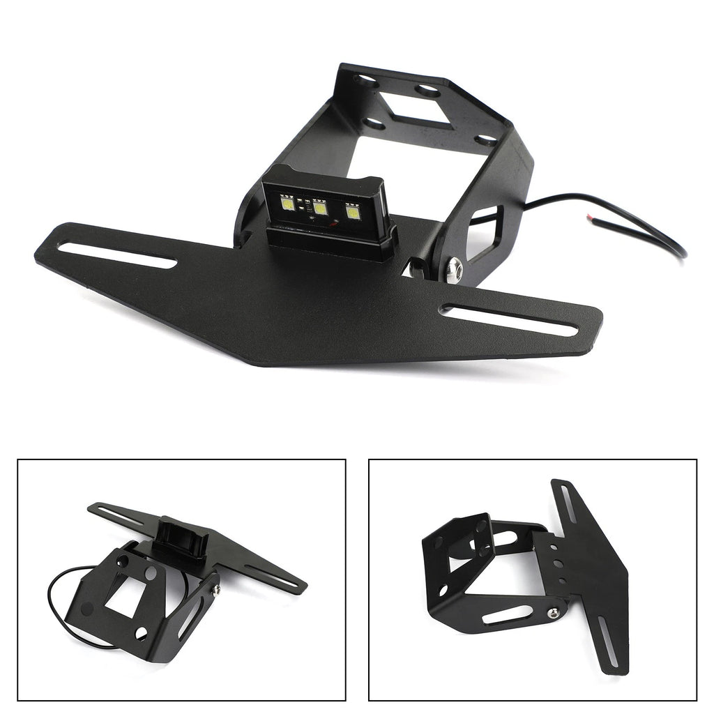 License Plate Holder Bracket for Kawasaki Ninja 400 (2018–2019), Ninja 250, Z400 (2019–2020)
