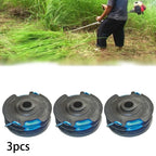 3X Auto Feed Replacement Line Spool Set for Craftsman Trimmer (71-99006)