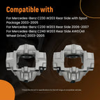 Rear Brake Caliper Kit for Mercedes-Benz CLK430 (2000–2003)