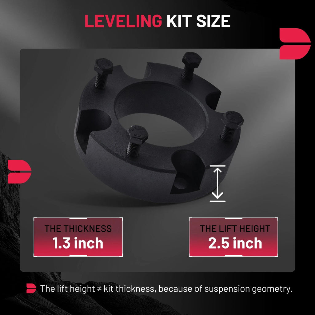 3'' Front Leveling Lift for Toyota Tundra (2005–2023) & 4Runner (2003–2023)