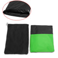 Black & Green Outdoor Motorcycle Cover for Honda, Suzuki, Kawasaki