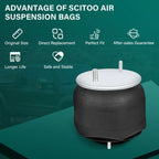 2X Air Spring Bag for Holland (50857000, 90557363, W01-358-8713)