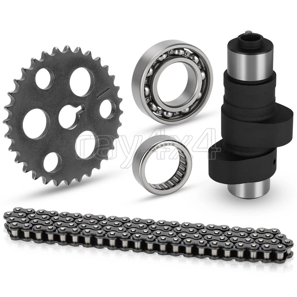 Camshaft Cam Chain Gear Sprocket Kit for Yamaha Warrior Wolverine Big Bear 350 (1995–2006)