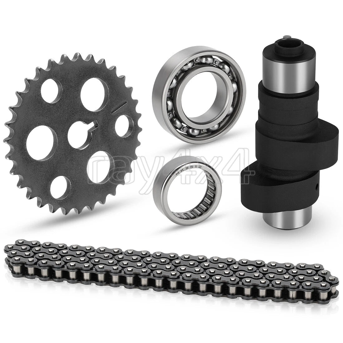 Camshaft Cam Chain Gear Sprocket Kit for Yamaha Warrior Wolverine Big Bear 350 (1995–2006)