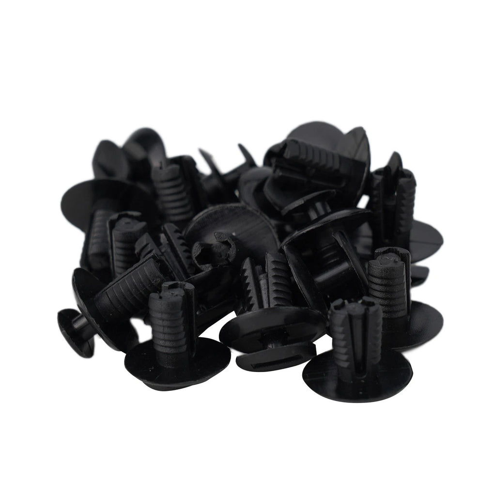 Door Trim Clips for Mercedes (Black, Plastic, Wheel Arch)