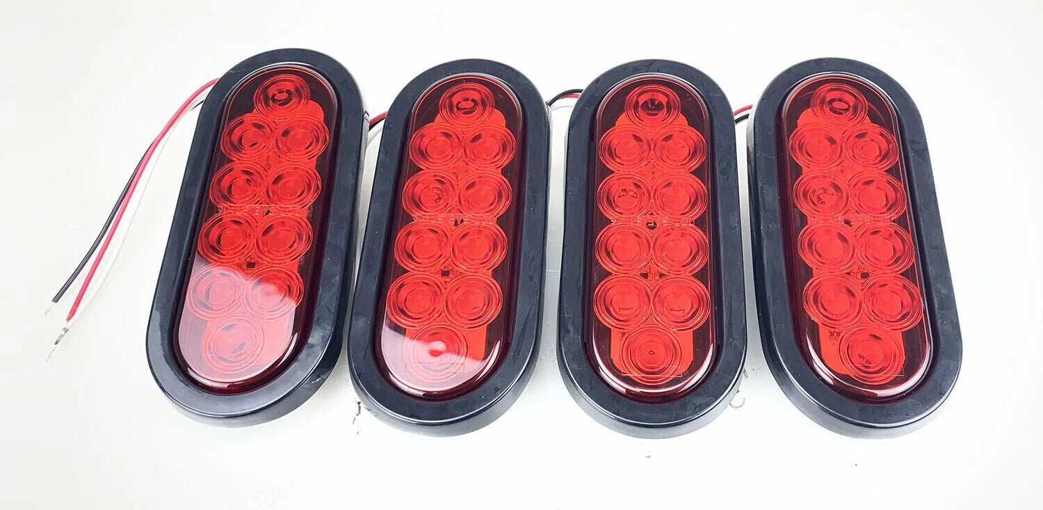Set of 4 LED Trailer Stop/Turn/Tail Lights for Libra (DOT Approved)