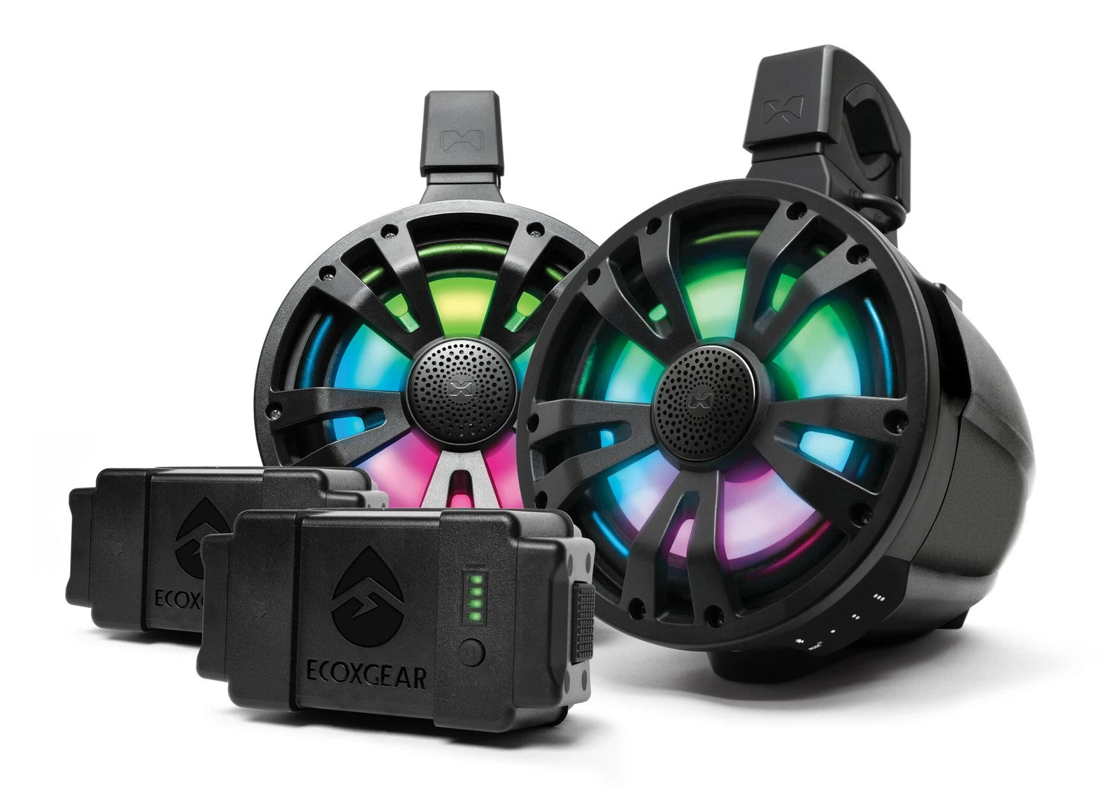 ECOXGEAR SoundExtreme ETB08 Marine Bluetooth Tower Speakers 8 Inch for Watercraft