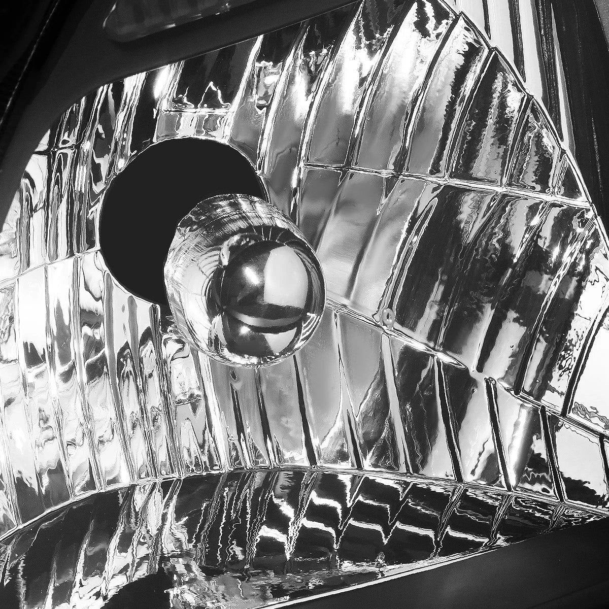 2X Headlight Lamps for Kia Rio 5 (2006–2008) Black Housing Clear