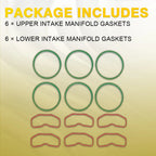 Set of 12 Intake Manifold Gaskets for Audi 3.0T S4 S5 A6 A7 A8 Q5 (2010–2020)