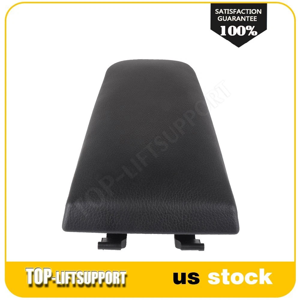 PU Leather Armrest Lid Cover for Passat B5 (1999–2004) Black