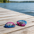 10X Copper Fishing Spinner Blades Kit UV Modified Colorful for Lure DIY