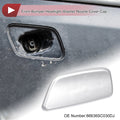 Front Left Washer Nozzle Cover Cap for Subaru Forester (2009–2012) Silver Tone