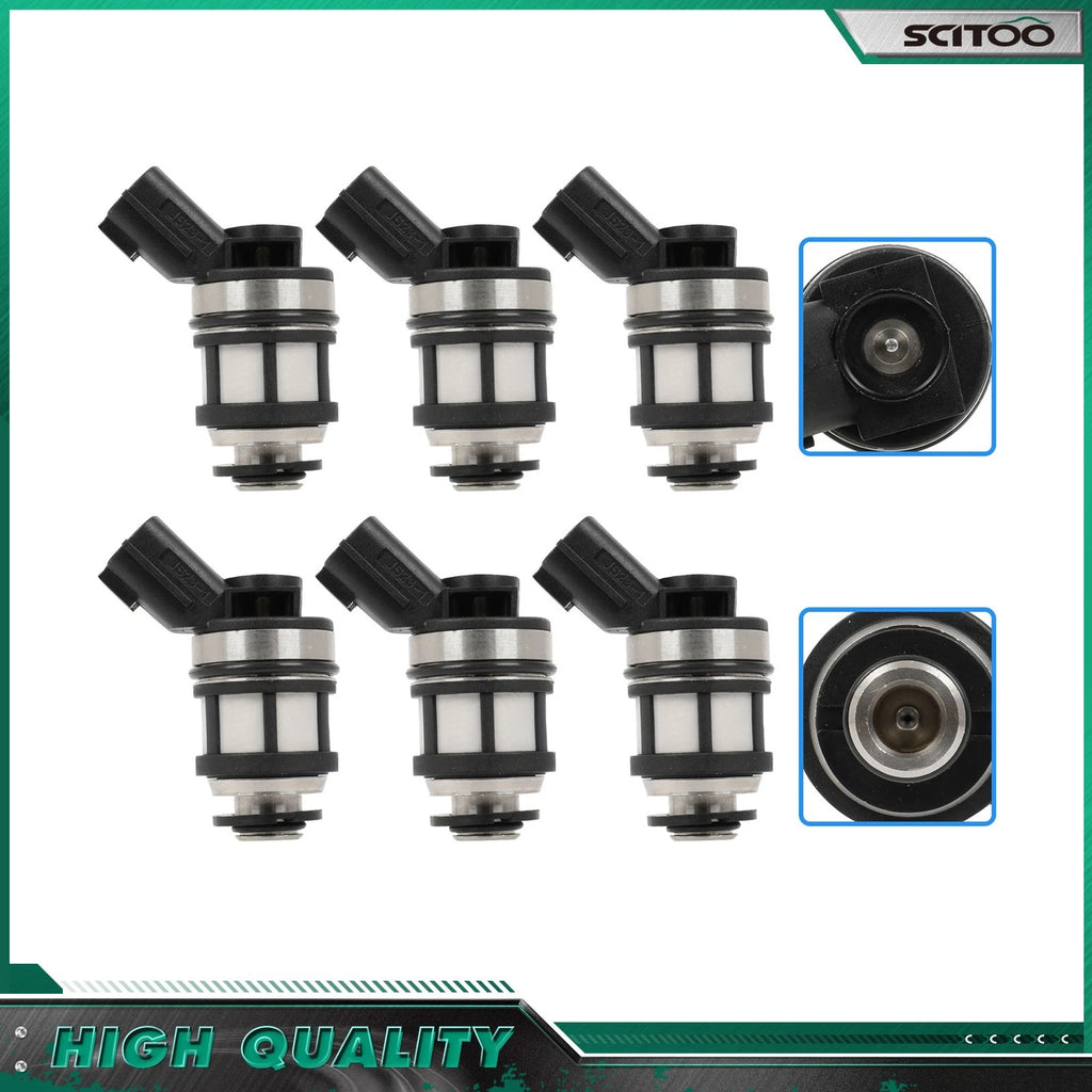 Set of 4 Fuel Injectors for Nissan Frontier Xterra (2001–2004) 3.3L Supercharged