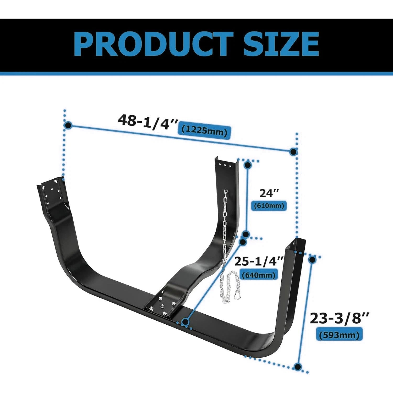 Spare Tire Carrier for Semi Truck (Universal)