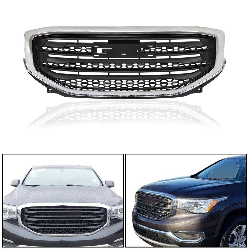 Front Upper Center Mesh Grille for GMC Acadia SLE/SL (2017–2019)