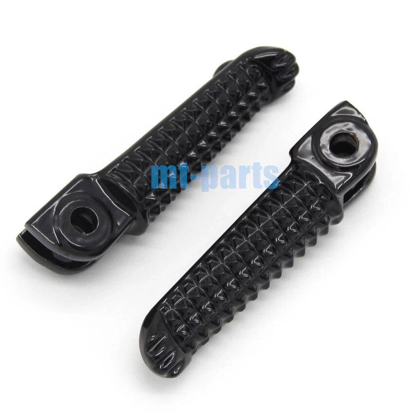 Black Front Footrest Pegs for Yamaha YZF R1 (1998–2019), R1M (2015–2018)